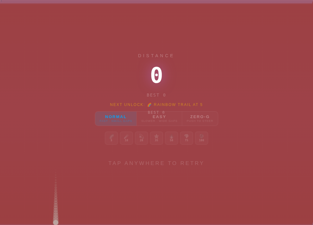 Screenshot of Chromatic Drift gameplay